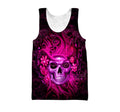 Premium Skull 3D All Over Printed Unisex Shirts