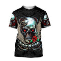 Premium Skull 3D All Over Printed Unisex Shirts