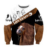 Love Horse 3D All Over Printed Shirts For Men And Women DA17112003
