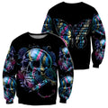 Premium Skull 3D All Over Printed Unisex Shirts