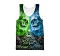 Premium Skull 3D All Over Printed Unisex Shirts