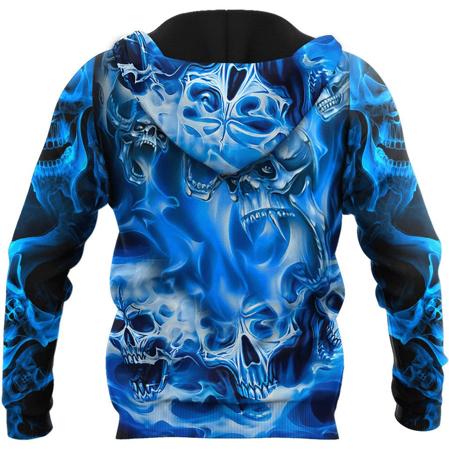 Premium Skull 3D All Over Printed Unisex Shirts