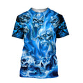 Premium Skull 3D All Over Printed Unisex Shirts