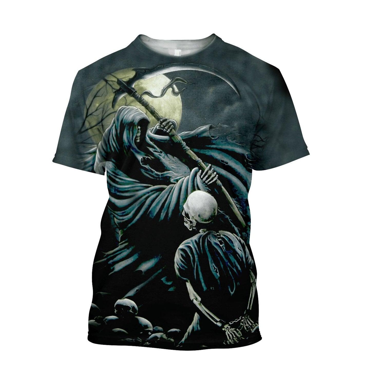 Premium Skull 3D All Over Printed Unisex Shirts