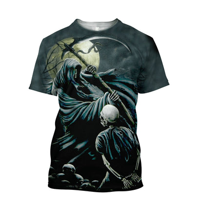 Premium Skull 3D All Over Printed Unisex Shirts