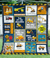 Heavy Equipment Quilt Blanket VP18112002