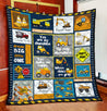 Heavy Equipment Quilt Blanket VP18112002