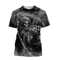 Premium Skull 3D All Over Printed Unisex Shirts