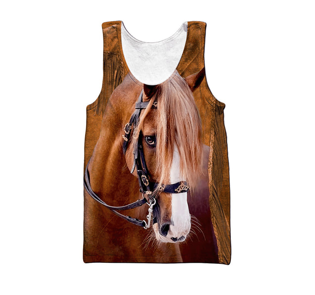 American Quarter Horse Native American Cowboy 3D All Over Printed Unisex Shirts HHT19112007