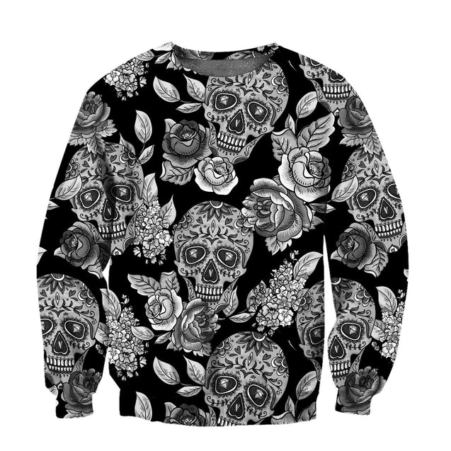 Premium Skull 3D All Over Printed Unisex Shirts