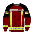 Customize Name Firefighter Hoodie For Men And Women MH01122002