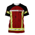 Customize Name Firefighter Hoodie For Men And Women MH01122002