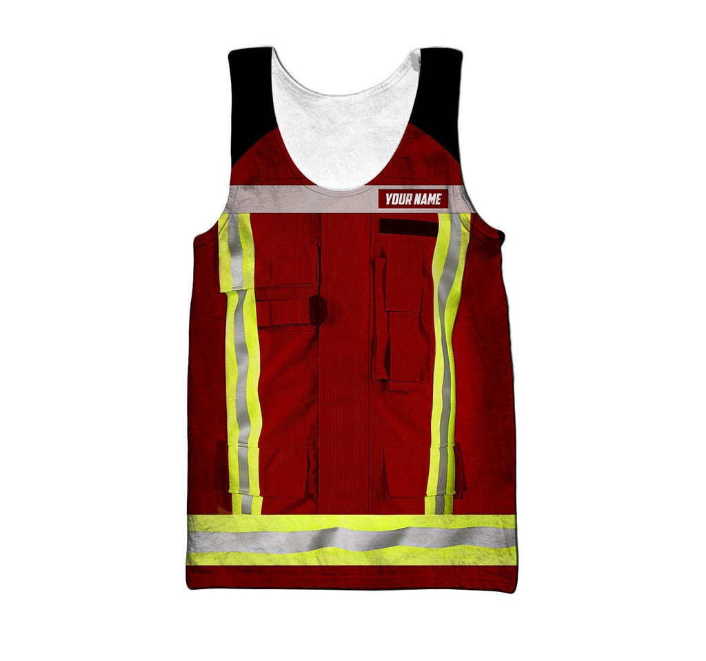 Customize Name Firefighter Hoodie For Men And Women MH01122002