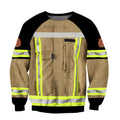 Customize Name Firefighter 3D All Printed Hoodie For Men And Women MH01122001