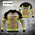 Customize Name Firefighter 3D All Printed Hoodie For Men And Women MH01122001