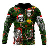 Skulls Merry Christmas 3D All Over Printed For Men And Women Shirts