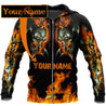 Customize Name Angry Skulls 3D All Over Printed For Men And Women Shirts DD02122007