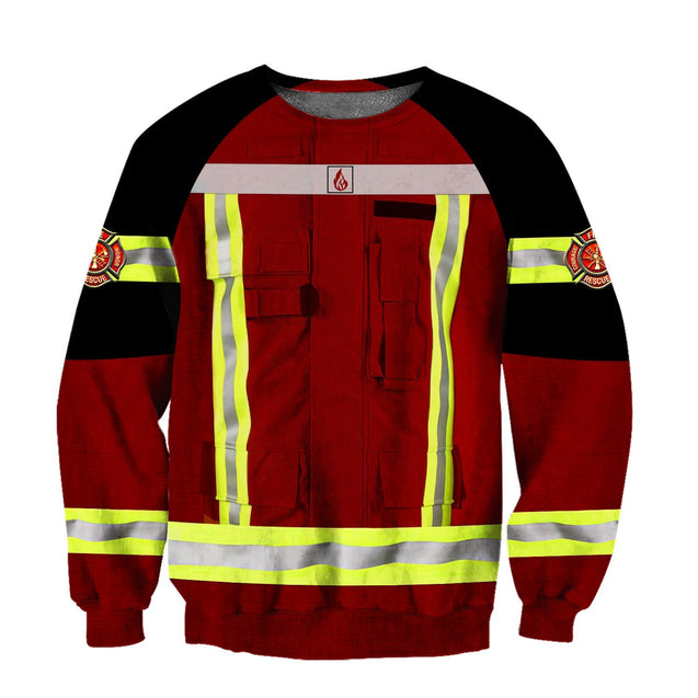 Customize Name Firefighter Hoodie For Men And Women MH02122001