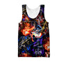 Rock Skulls 3D All Over Printed For Men And Women Shirts DD02122008
