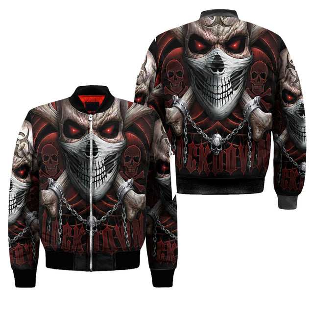 Cool Skulls 3D All Over Printed For Men And Women Shirts DA03122001