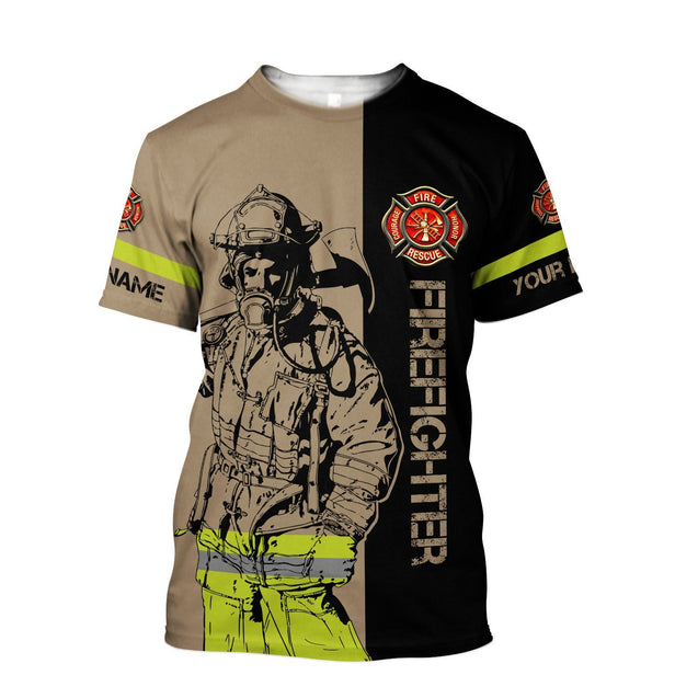 Customize Name Firefighter Hoodie Shirts For Men And Women MH03122007