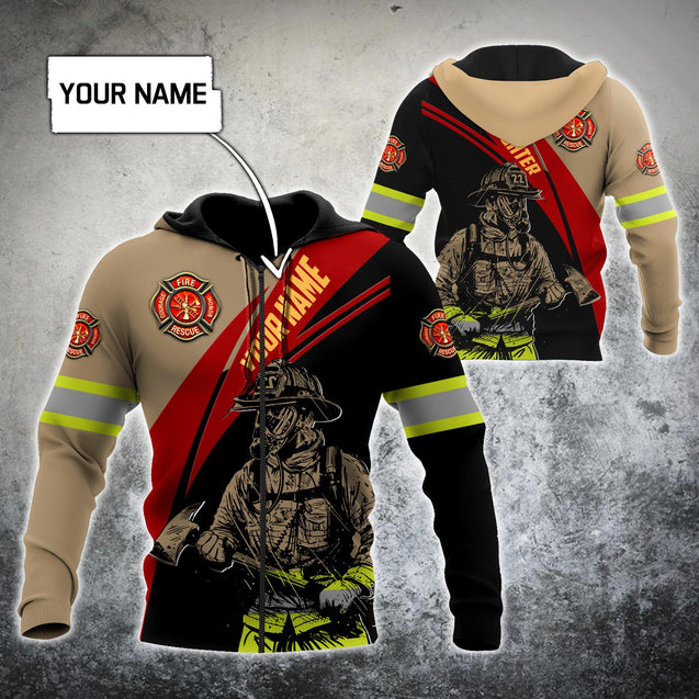 Customize Name Firefighter Hoodie Shirts For Men And Women MH03122006