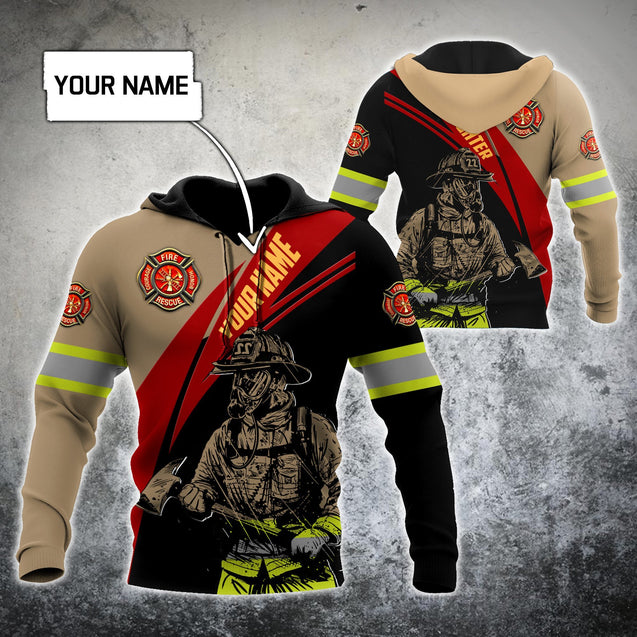 Customize Name Firefighter Hoodie Shirts For Men And Women MH03122006