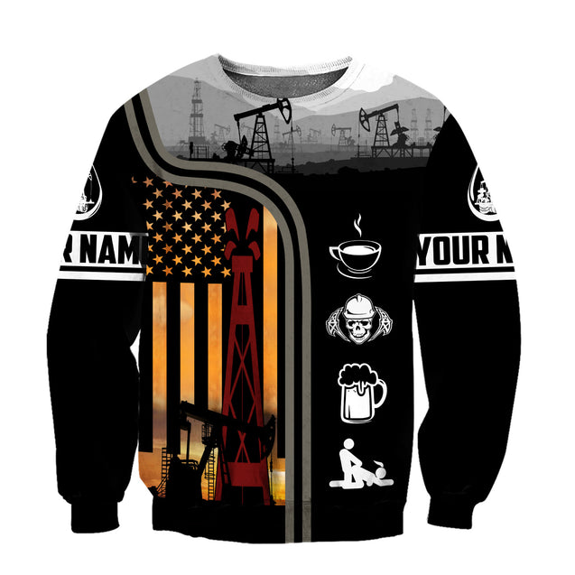 Customize Name Oilfield Man Hoodie Shirts For Men And Women DA04122001