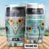 Customize Name Hippie Stainless Steel Tumbler NTN12042002