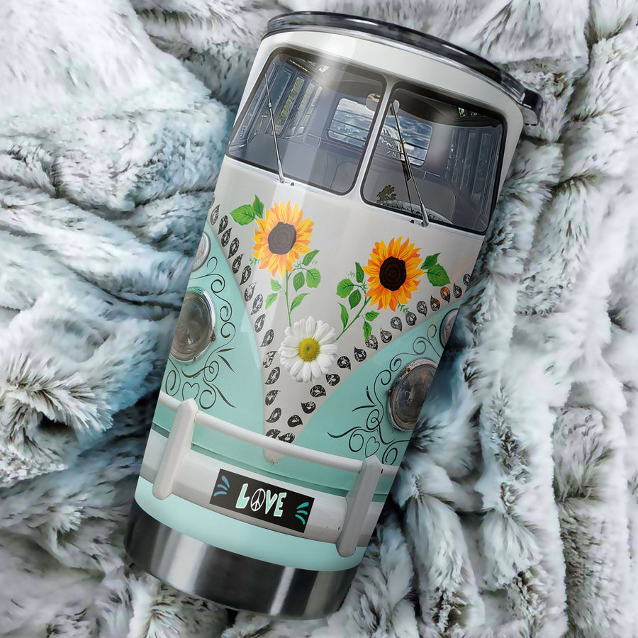 Customize Name Hippie Stainless Steel Tumbler NTN12042002