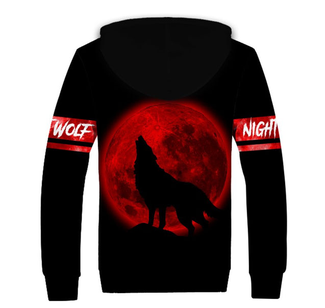 Wolf 3D All Over Printed Unisex Shirts No 14