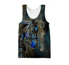 Premium American Quarter Horse Poseidon 3D All Over Printed Hoodie For Men And Women HHT04122002