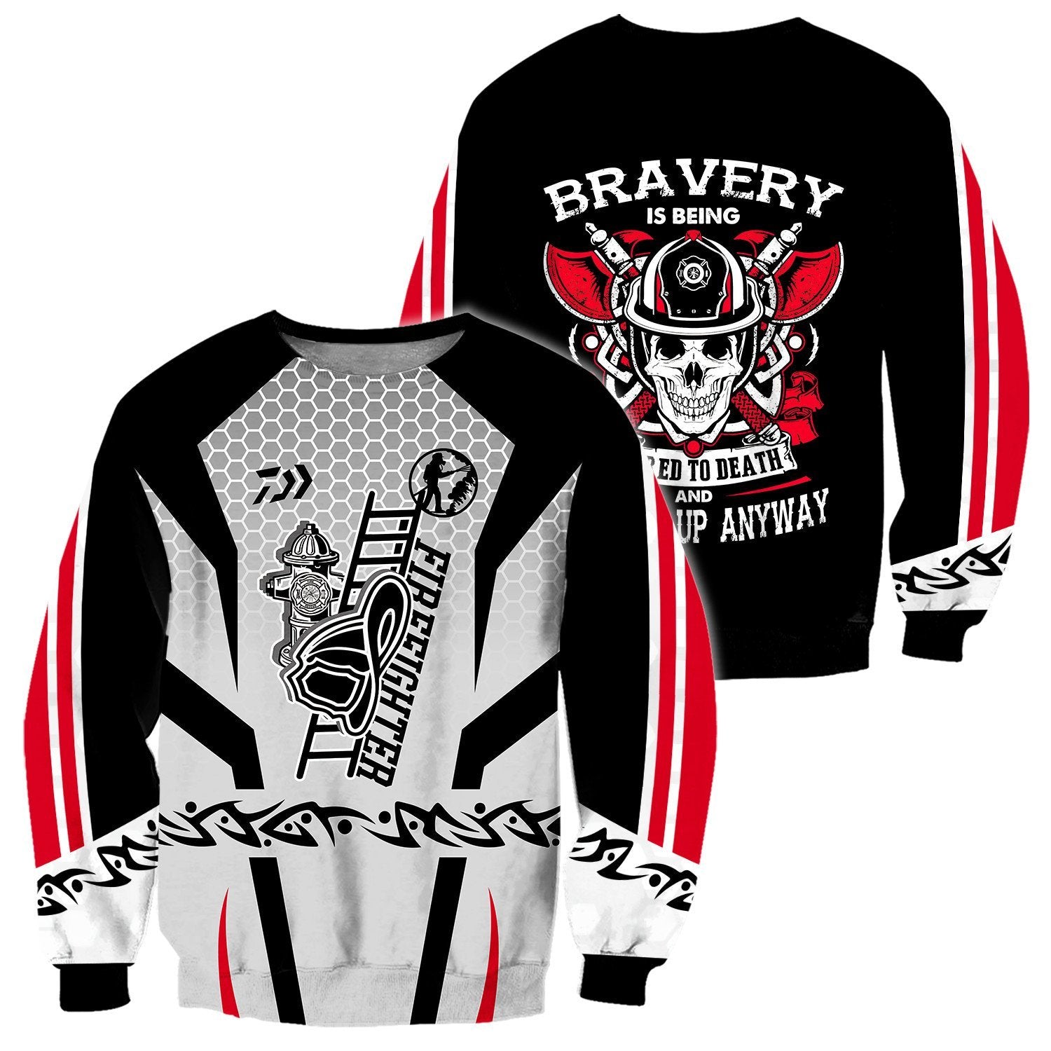 Go Forward Brave Firefighter Hoodie Shirts For Men And Women DD05122003HHND