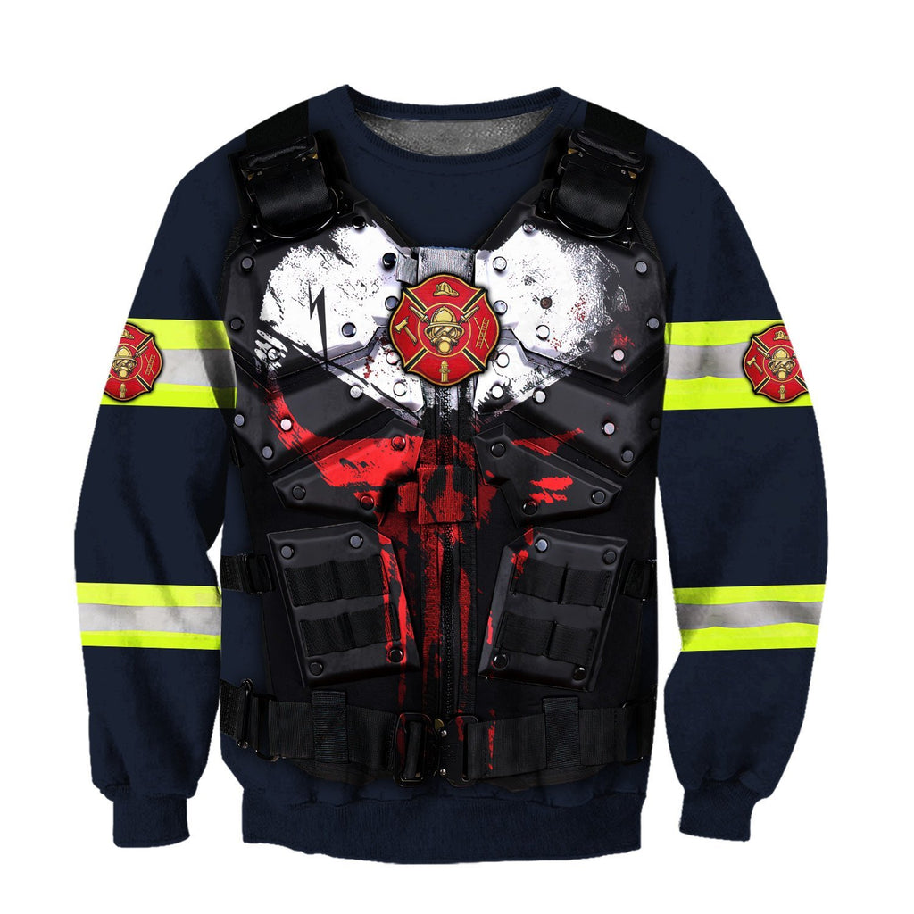 Customize Name Firefighter Hoodie Shirts For Men And Women MH05122005