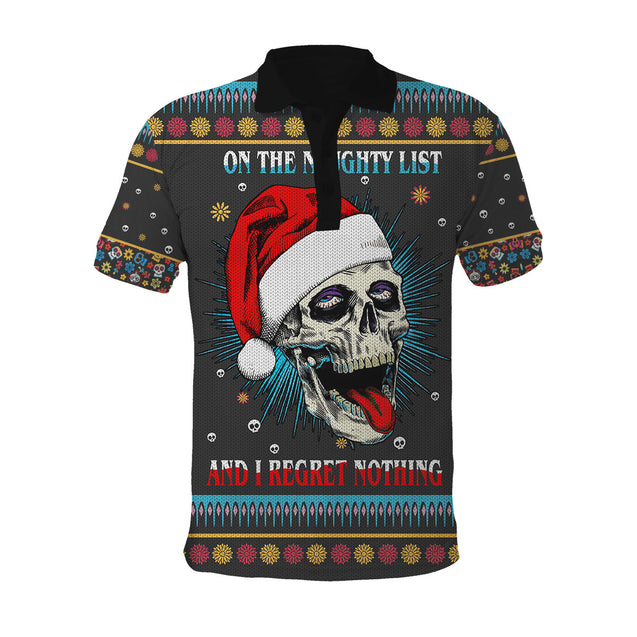 Skulls Christmas 3D All Over Printed Unisex Shirts AM122028