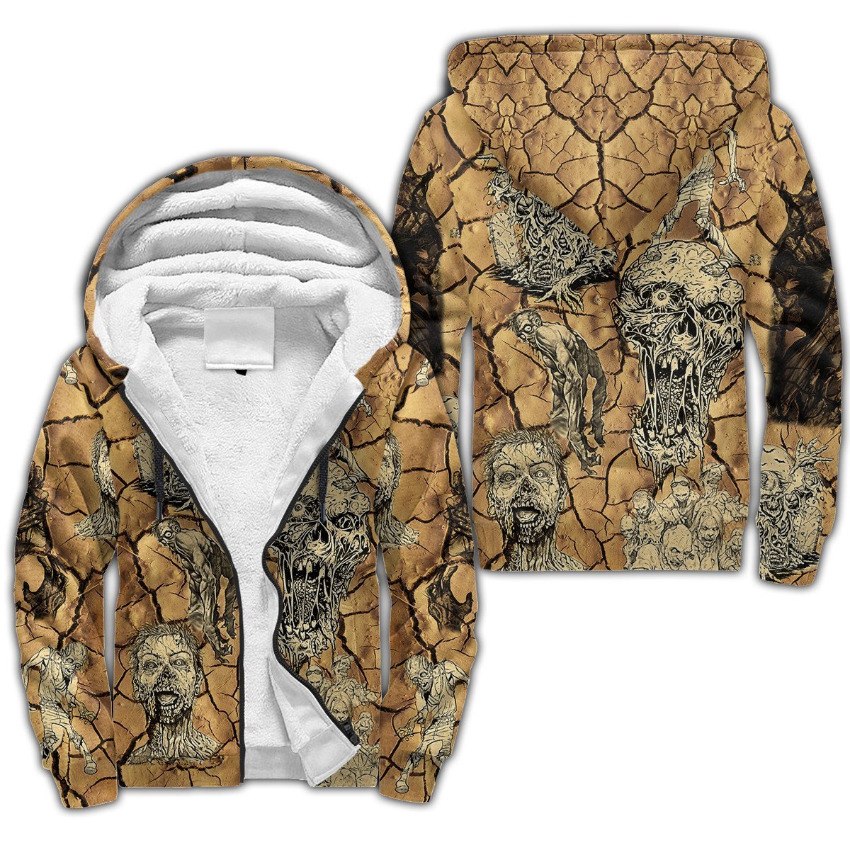 Zoombie 3D All Over Printed Unisex Shirts DA07122001
