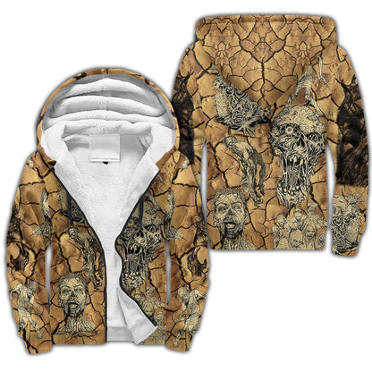 Zoombie 3D All Over Printed Unisex Shirts DA07122001