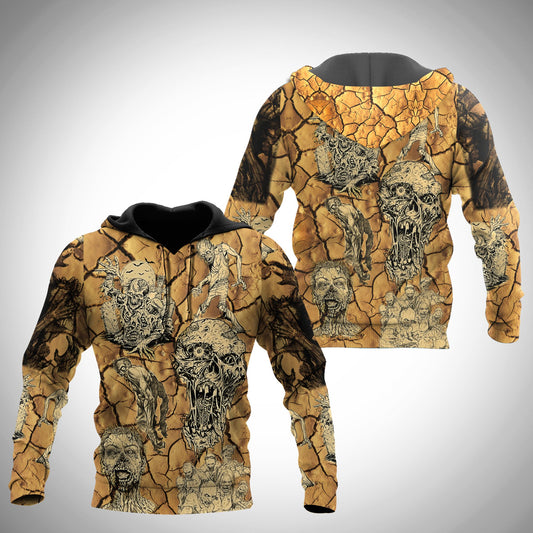 Zoombie 3D All Over Printed Unisex Shirts DA07122001