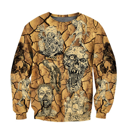 Zoombie 3D All Over Printed Unisex Shirts DA07122001