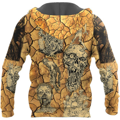 Zoombie 3D All Over Printed Unisex Shirts DA07122001