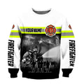 Customize Name Firefighter Hoodie Shirts For Men And Women MH08122001