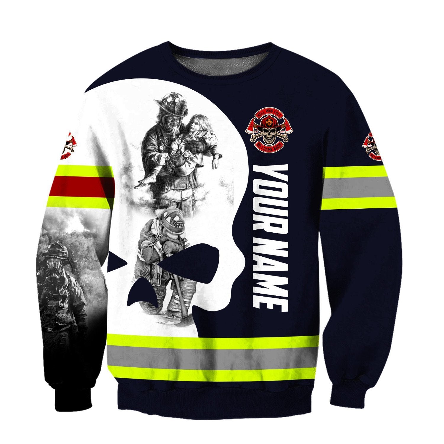 Customize Name Firefighter Hoodie Shirts For Men And Women MH08122002