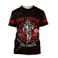 Customize Name Firefighter 3D All Over Printed Unisex Shirts DA07122002HH