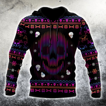 Skull 3D All Over Printed Unisex Shirts AM122031