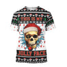 Skulls Christmas 3D All Over Printed Unisex Shirts DA09122002