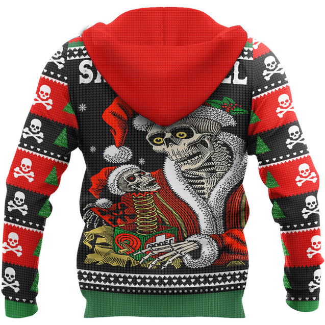 Skulls Christmas 3D All Over Printed Unisex Shirts DA08122003