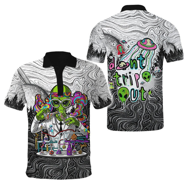 Alien Hippie Trip 3D All Over Printed Unisex Shirts AM122036HH