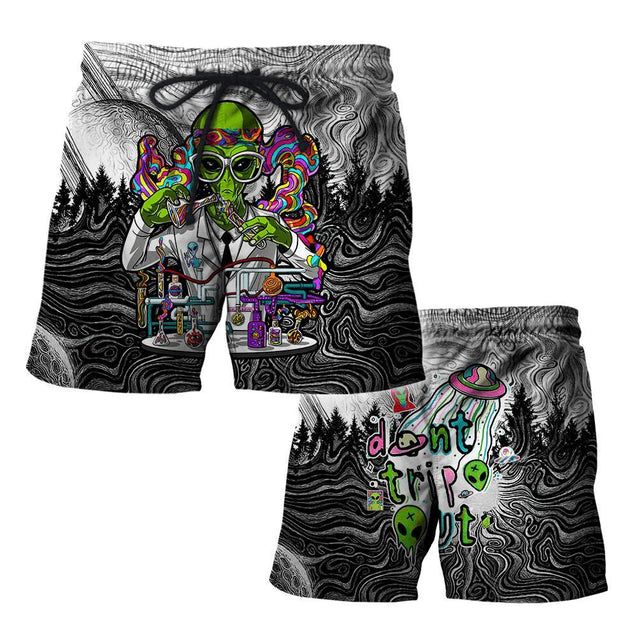 Alien Hippie Trip 3D All Over Printed Unisex Shirts AM122036HH