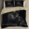 Cute Black Cat On The Night Bedding Set MH17122005