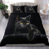 Cute Black Cat On The Night Bedding Set MH17122005